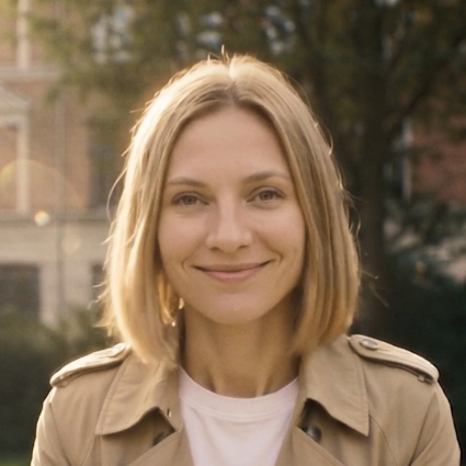 Kathrin, mother of three children